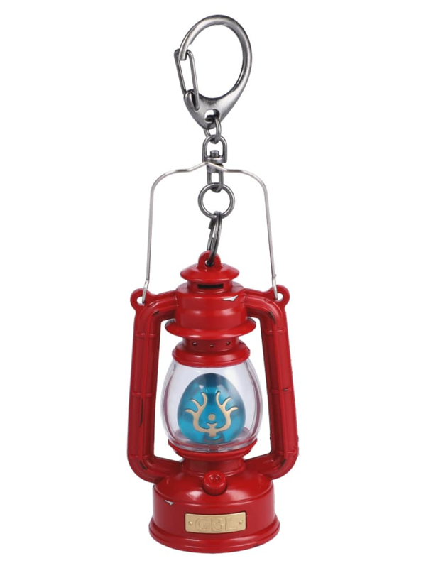 Castle in the Sky Glowing Flying Stone Lantern Keychain