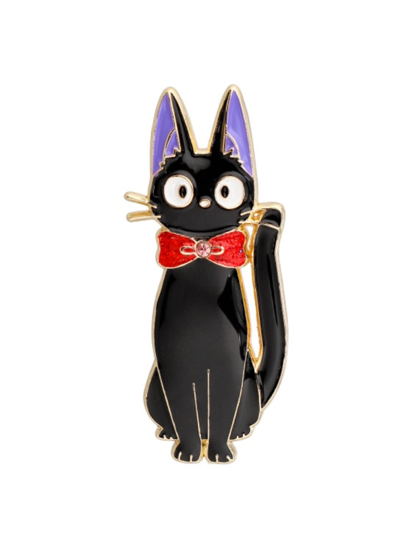 Metal Brooch: Jiji (GB-07)