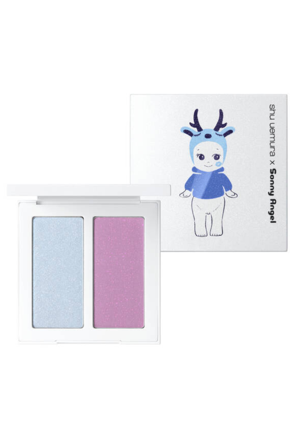 【Pre-Order】shu uemura × Sonny Angel 2026 Holiday Limited Edition Face Duo Highlight and Blush Duo