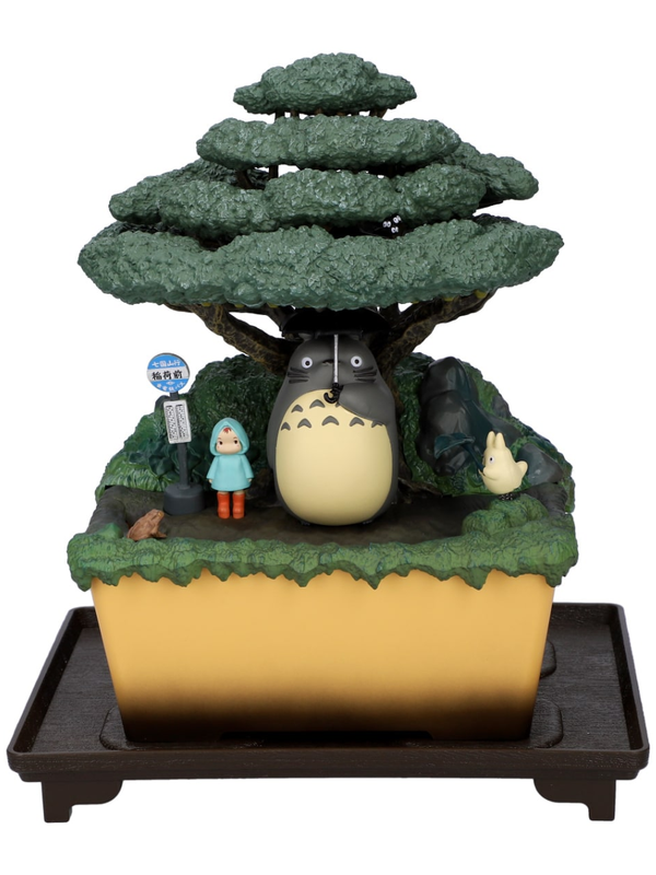 My Neighbor Totoro Water Garden BONSAI Umbrella Shelter Scene