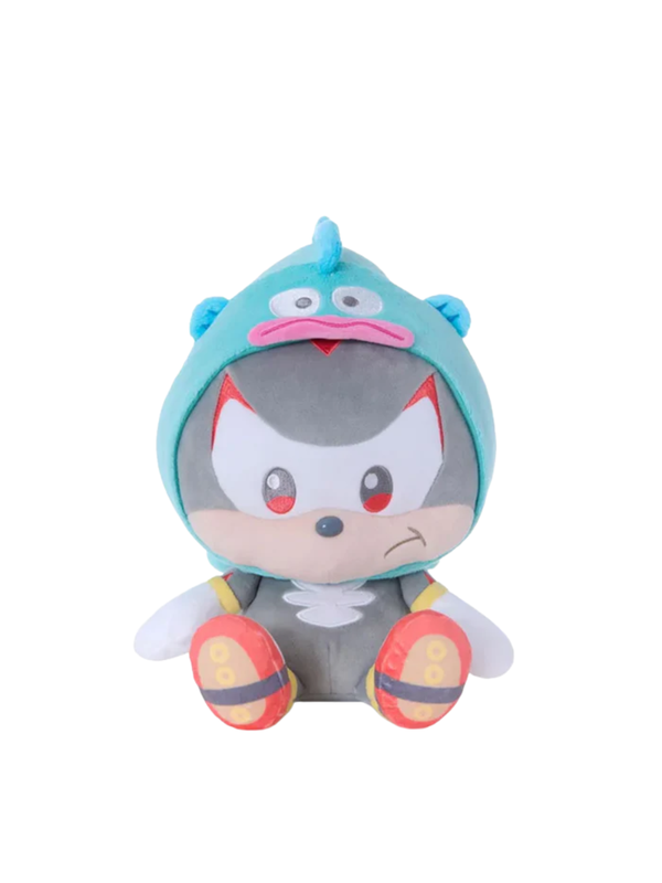 Sonic & Friends Sanrio Plush M Shadow x Hangyodon