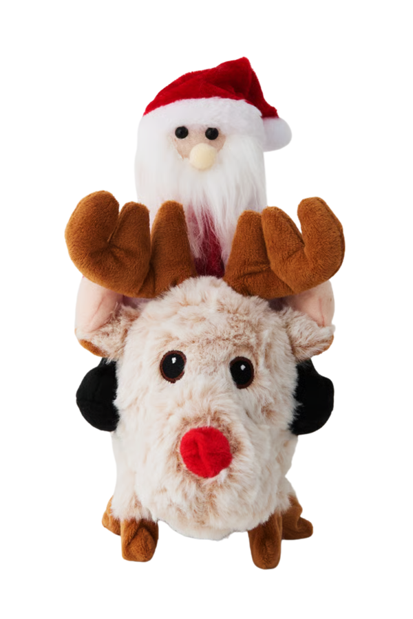 KIKA Riding Santa Claus Christmas Decoration