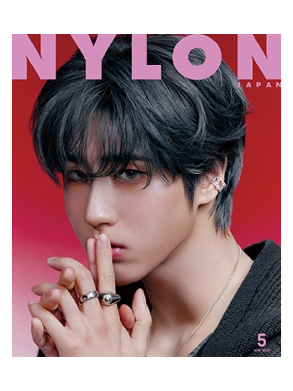 NYLON JAPAN May 2025 Issue – Han (Stray Kids) Double Cover + Mini Photo Card