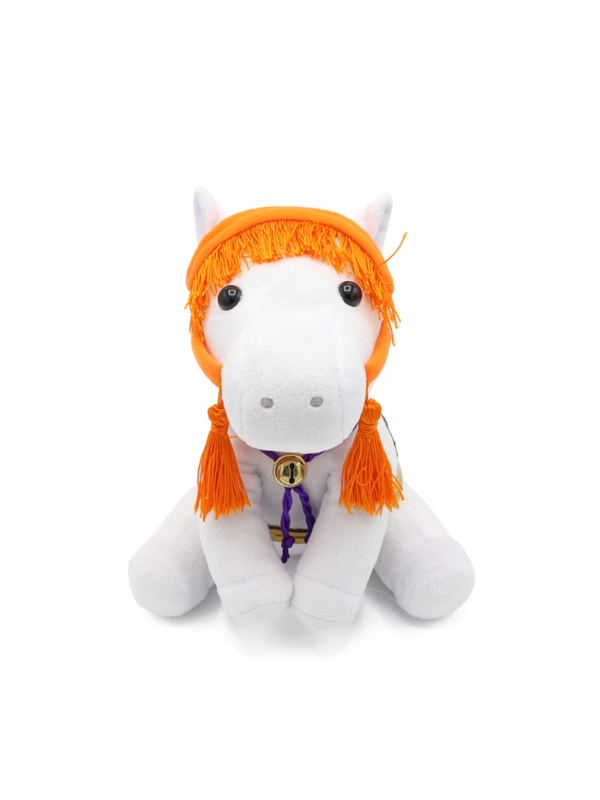 Idol Horse Plush Shinme-chan (M Size) Cute Sitting Style