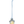 Load image into Gallery viewer, My Neighbor Totoro Big and Little Totoro Bell Charm – Light Blue
