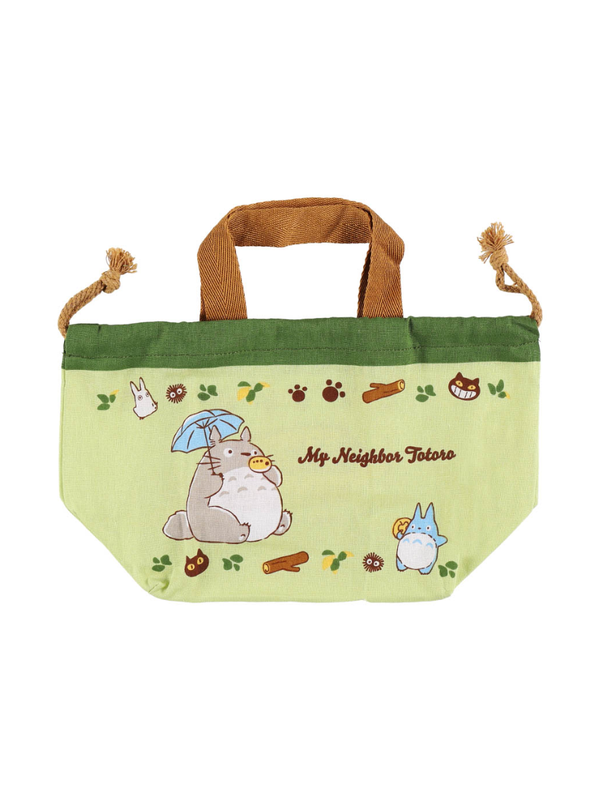 My Neighbor Totoro Lunch Drawstring Bag - Catbus KB7C