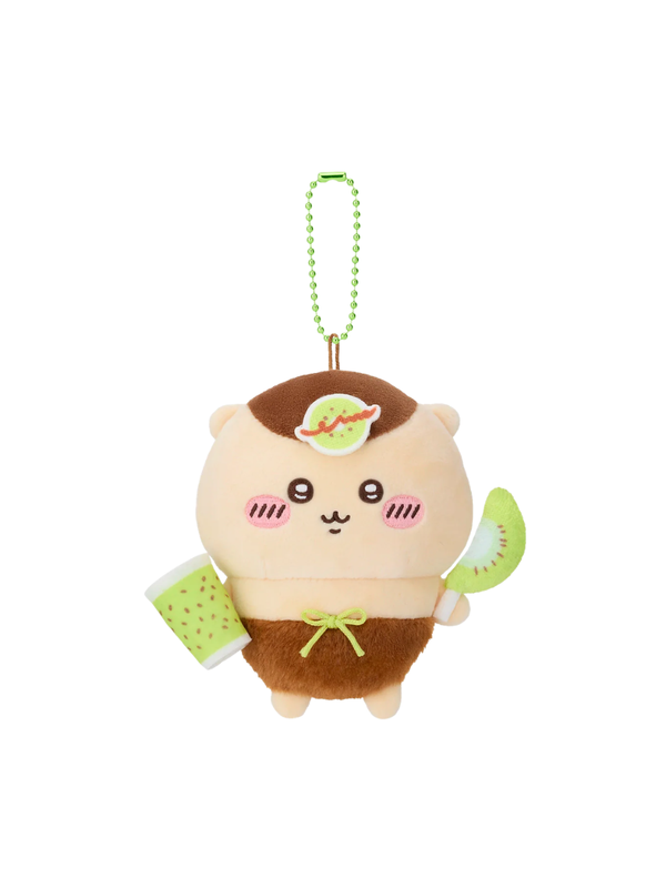 Chiikawa Pocket Kurimanju Fruit Mascot Plush Keychain