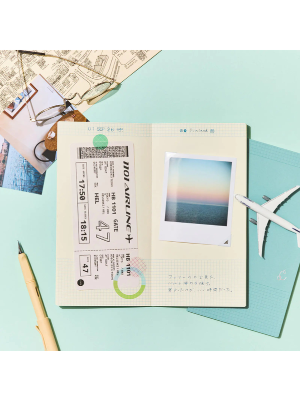 Hobonichi collect & collage Haru Scrapbook Notebook