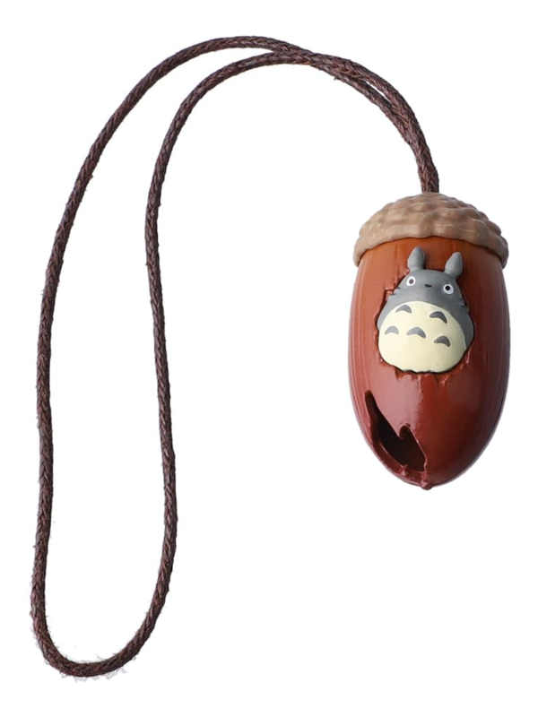 My Neighbor Totoro Rolling Acorn Holder Keychain Totoro and Little Totoro