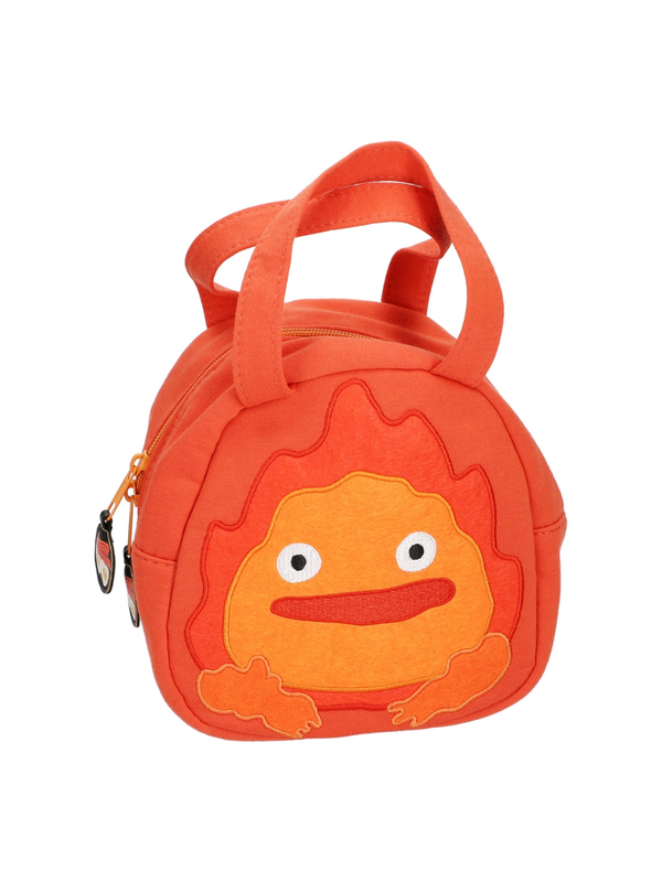 Howl’s Moving Castle Calcifer Die-Cut Sweat Fabric Mini Tote Bag