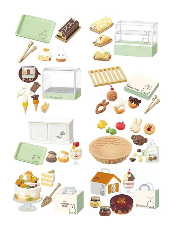 Miffy Sweets Shop Mini Figure Collection