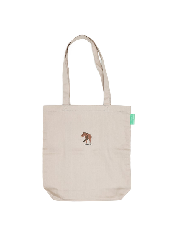 UMAJO Embroidered Horse Tote Bag – Cotton Shopping Bag