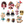 Load image into Gallery viewer, Hololive Deformed Collection Vol.3 Mini Figure Set (8 Types)
