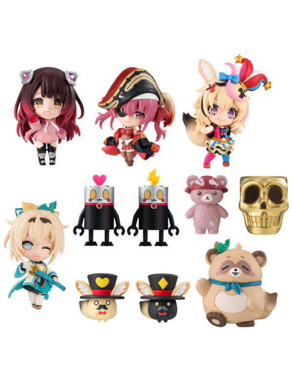 Hololive Deformed Collection Vol.3 Mini Figure Set (8 Types)