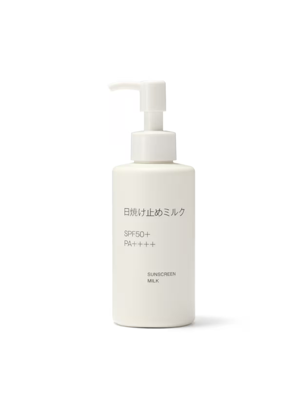 MUJI Sunscreen Milk SPF50+ PA++++