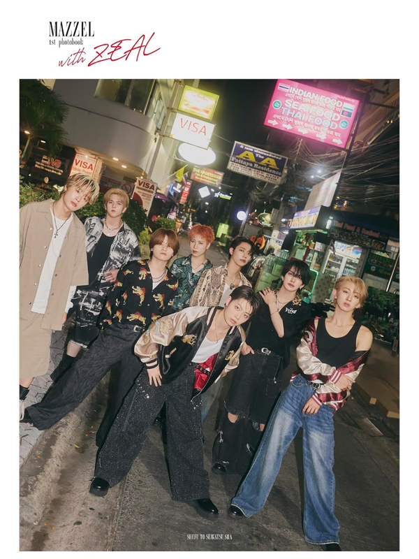 MAZZEL 1st Photobook with ZEAL