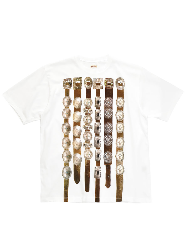 Kapital 20 Jersey Crew Neck T-shirt (Curtain Concho Print)