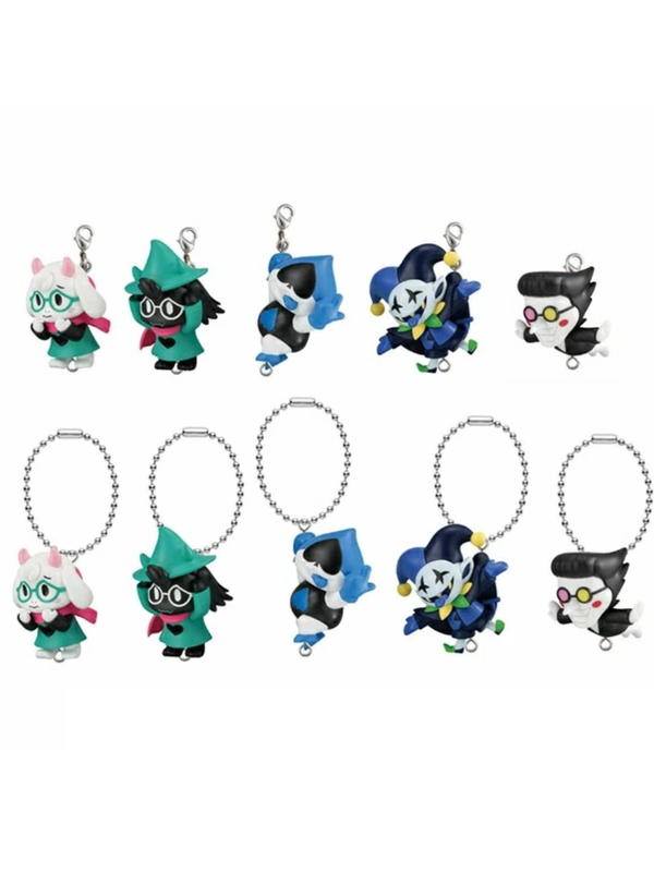 DELTARUNE Tsumande Tsunagete Mascot Keychain Set
