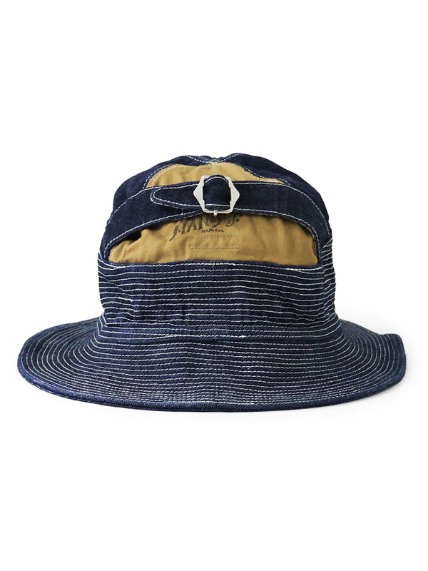 Kapital 11.5oz Denim Old Man and the Sea Hat
