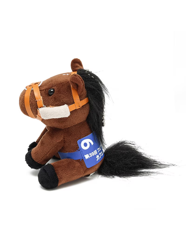 Idol Horse Cafe Pharoah Plush Toy S Size with Ball Chain – 2022 February Stakes Racehorse