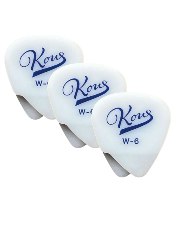 Kous W-6 Layered Guitar Picks 3-Pack