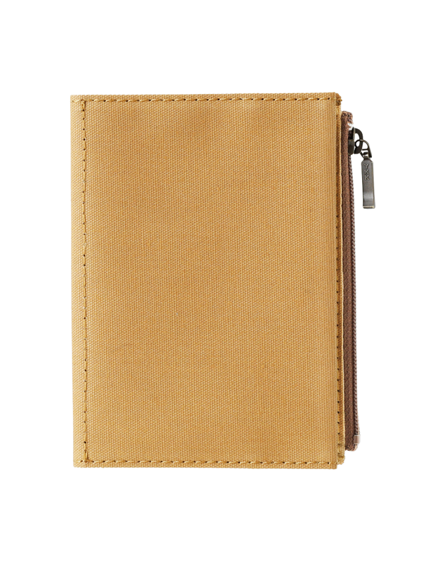TRAVELER'S notebook Passport Size Cotton Zipper Case – Beige