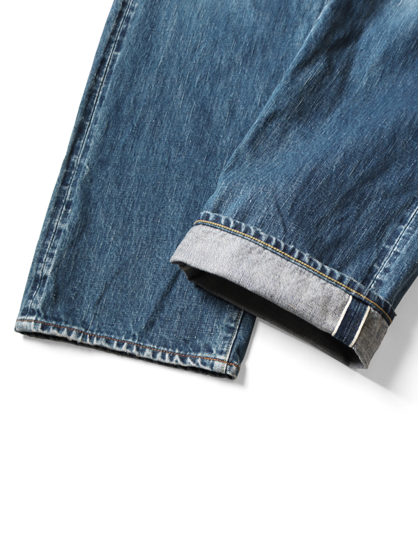 Kapital 13.5oz Zimbabwe Denim 5-Pocket Monkey TH (Distressed) Pants