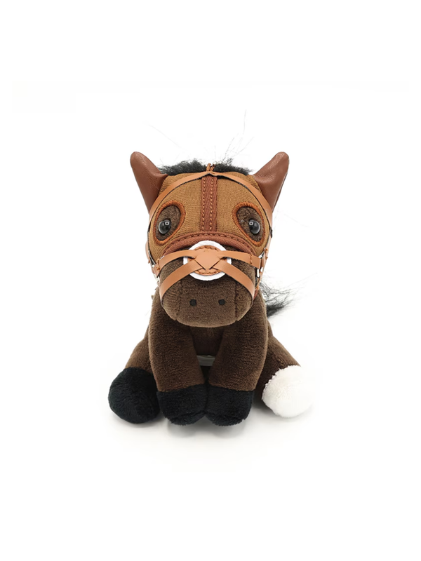 Idol Horse Duramente 2015 Japan Derby Plush Doll S Size with Ball Chain