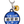 Load image into Gallery viewer, My Neighbor Totoro Embroidered Keychain Bus Stop
