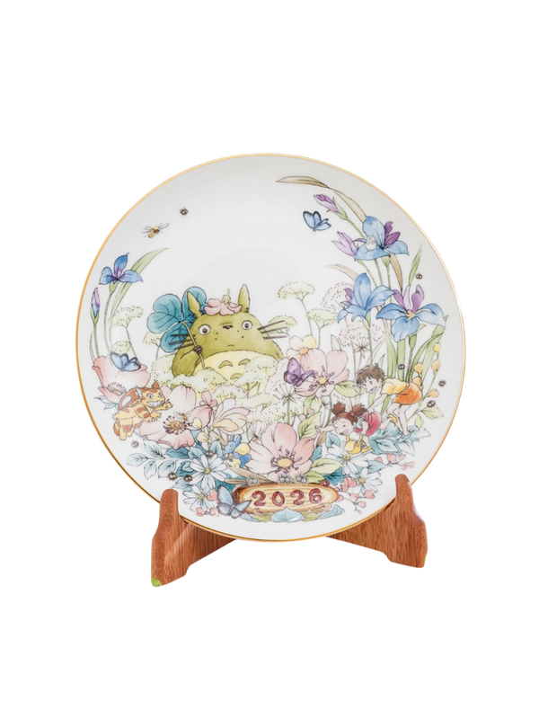 My Neighbor Totoro 2026 Yearly Plate Noritake with Display Stand