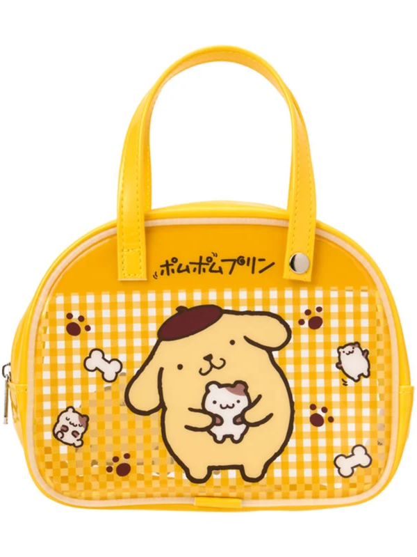 Sanrio Retro Boston Bag Style Clear Pouch Mini Shoulder Bag