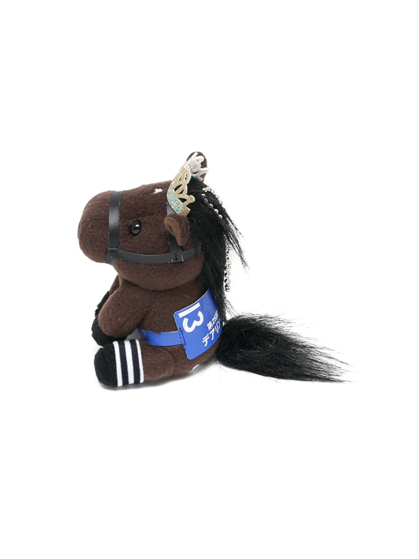 Idol Horse Daring Tact Plush Toy S Size with Ball Chain – 2020 Shuka Sho Triple Crown Version