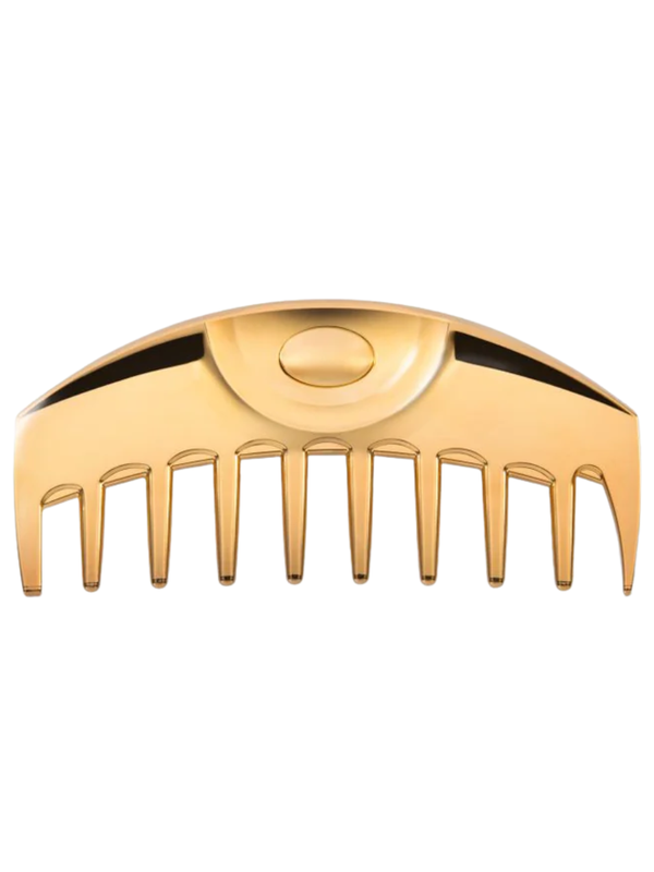 LOVE CHROME K24GP Wave TSUKI Gold Hair Comb