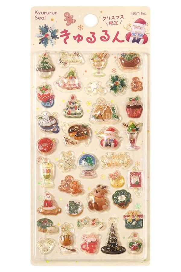 BGM Kyururun Christmas Stickers 2026 Limited Edition
