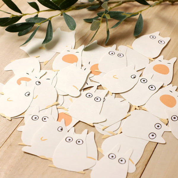 My Neighbor Totoro Little Totoro Flake Stickers – 45 Pieces