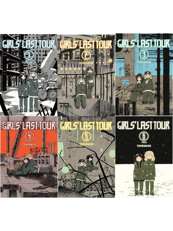 Girls' Last Tour Manga Complete Set Vol. 1-6