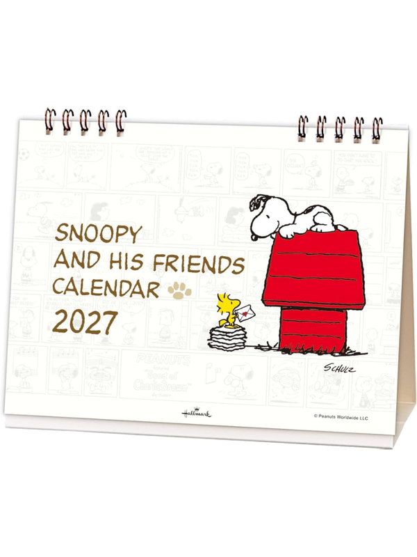 Hallmark Snoopy 2027 Desk Calendar