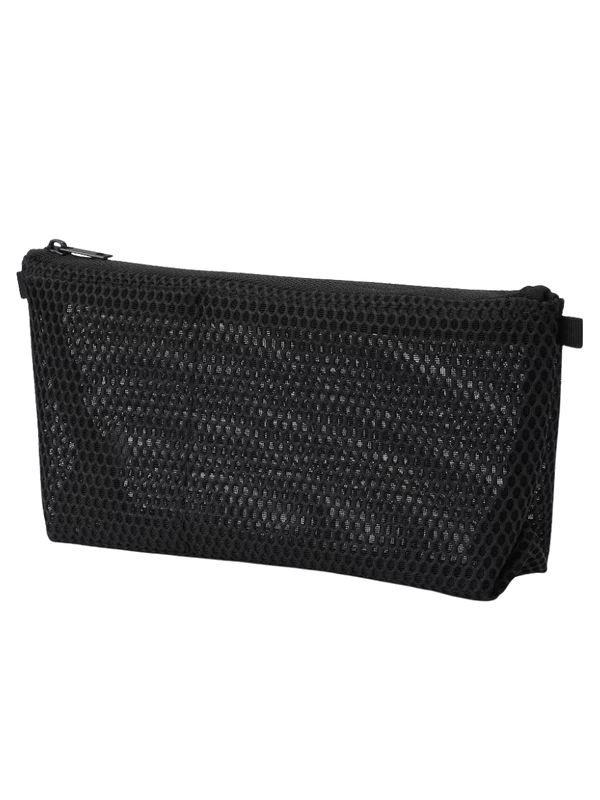 MUJI Mesh Pencil Case with Gusset