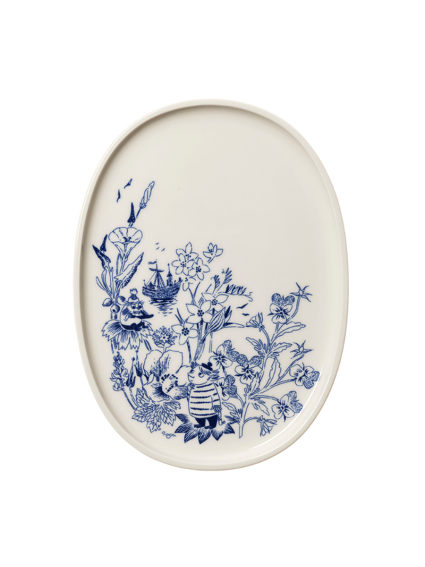 Moomin Haru Serving Plate 17cm