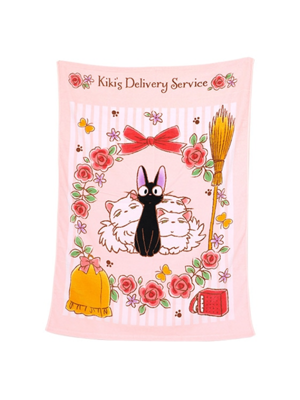 Kiki’s Delivery Service Jiji Kids Nap Towel Blanket