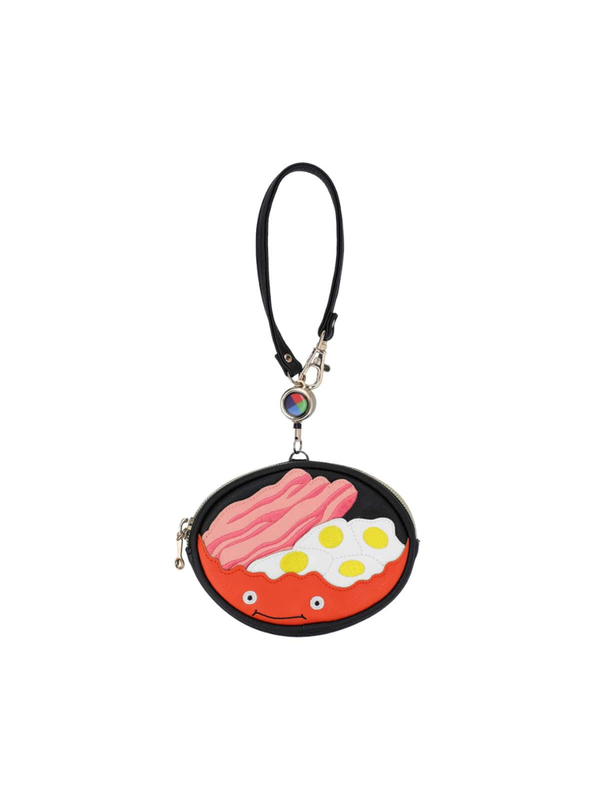 Howl’s Moving Castle Calcifer Coin & Card Case with Retractable Reel