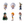 Load image into Gallery viewer, ONE PIECE Devil Fruit Figure Series Vol. 24 – Complete Set of 6 Official Mini Figures
