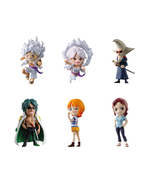 ONE PIECE Devil Fruit Figure Series Vol. 24 – Complete Set of 6 Official Mini Figures