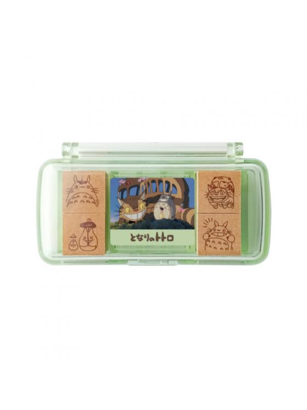 My Neighbor Totoro Mini Stamp Set Catbus Design