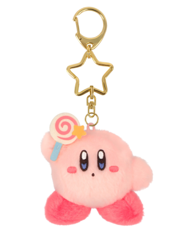 Kirby Mini Plush Mascot Keychain Invincible Candy