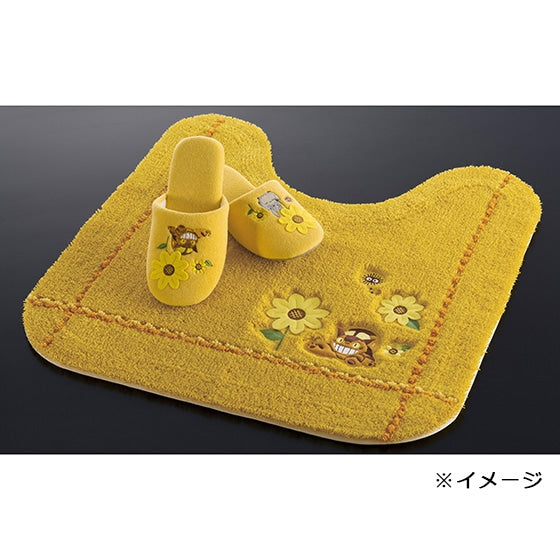 My Neighbor Totoro Flower Bus Stop Toilet Slippers – Catbus & Totoro Appliqué