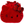 Load image into Gallery viewer, Sanrio Hello Kitty Face Drawstring Pouch – Candy Red

