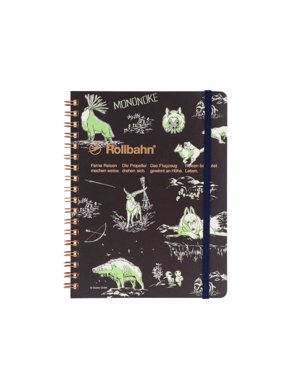 Princess Mononoke Rollbahn L Notebook with Pocket
