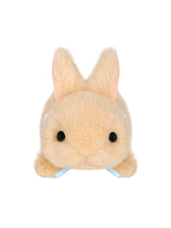 Chimoshi Rabbits Beige Bunny Plush Toy (crawling posture)