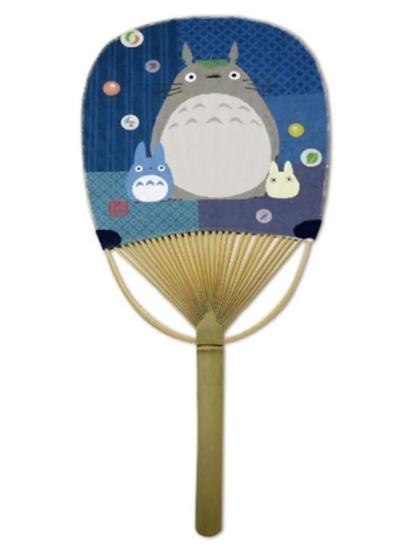 My Neighbor Totoro Summer Festival Oval Bamboo Hand Fan